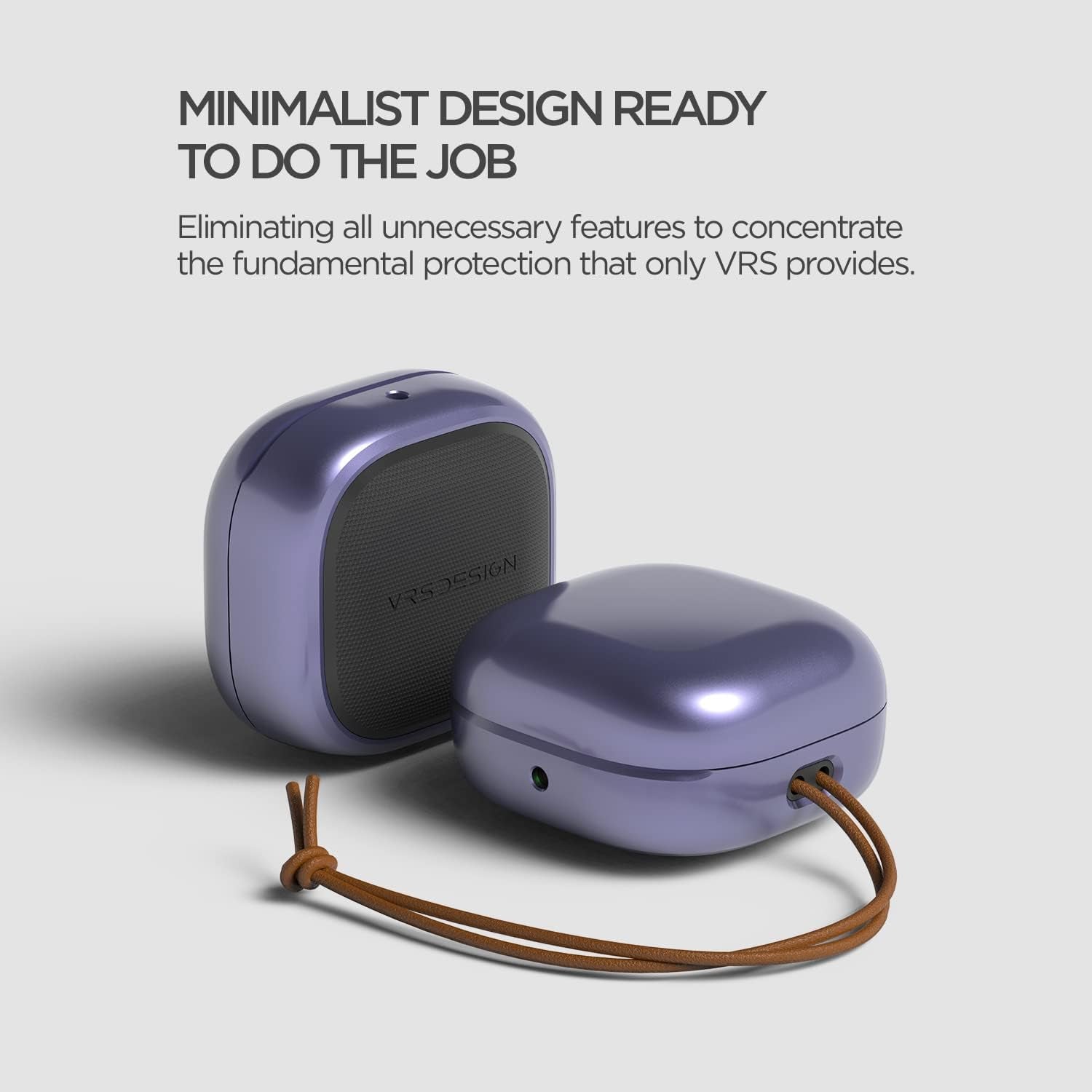 Modern Galaxy Buds Case (2023, 2022, 2021, 2020) - Purple